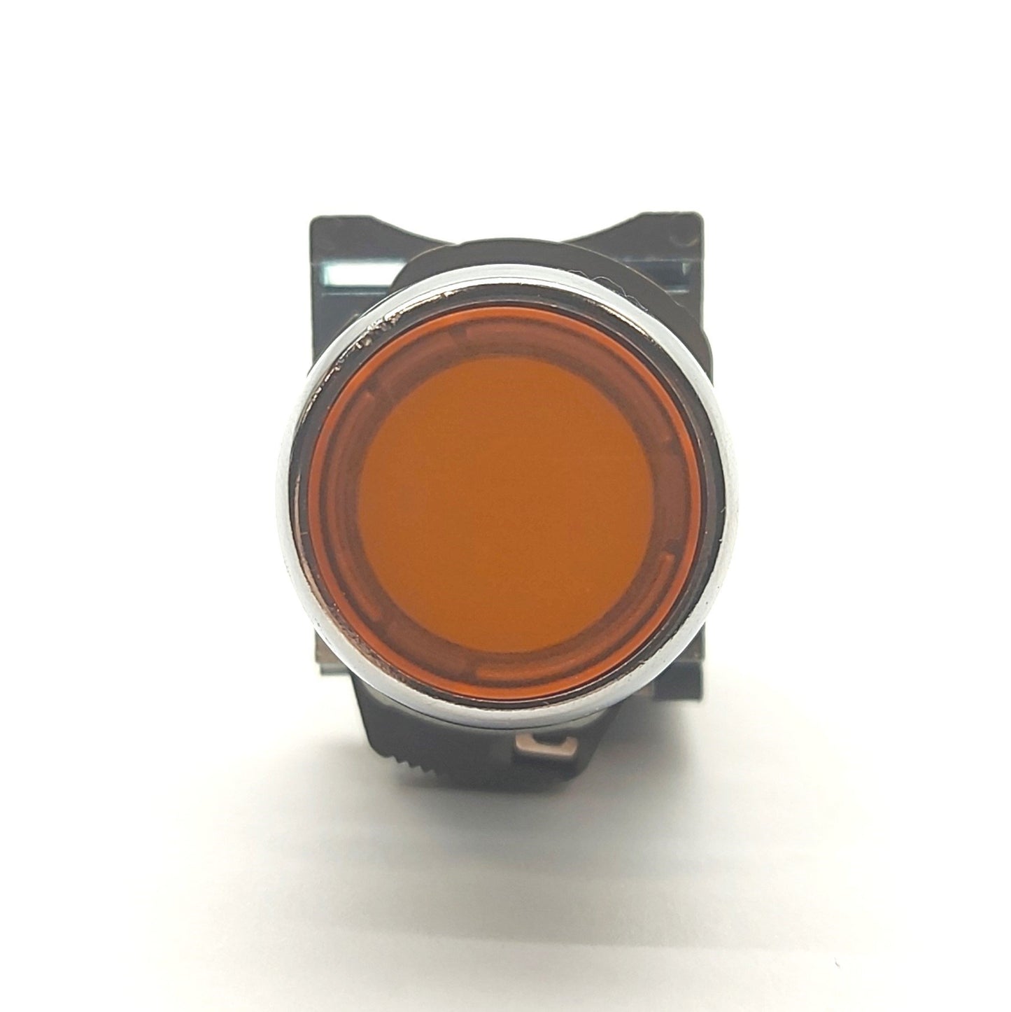 Used Allen Bradley 800FM-LF0 Illuminated Flush Push Button 1x 800F-X10 NO Contact 24V