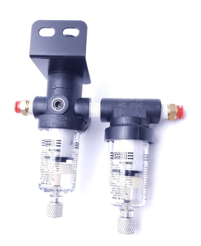 Used ARO 129121-704 (C0305) & 125121-301 (D0085) Filter Regulator Assembly, 200 PSI