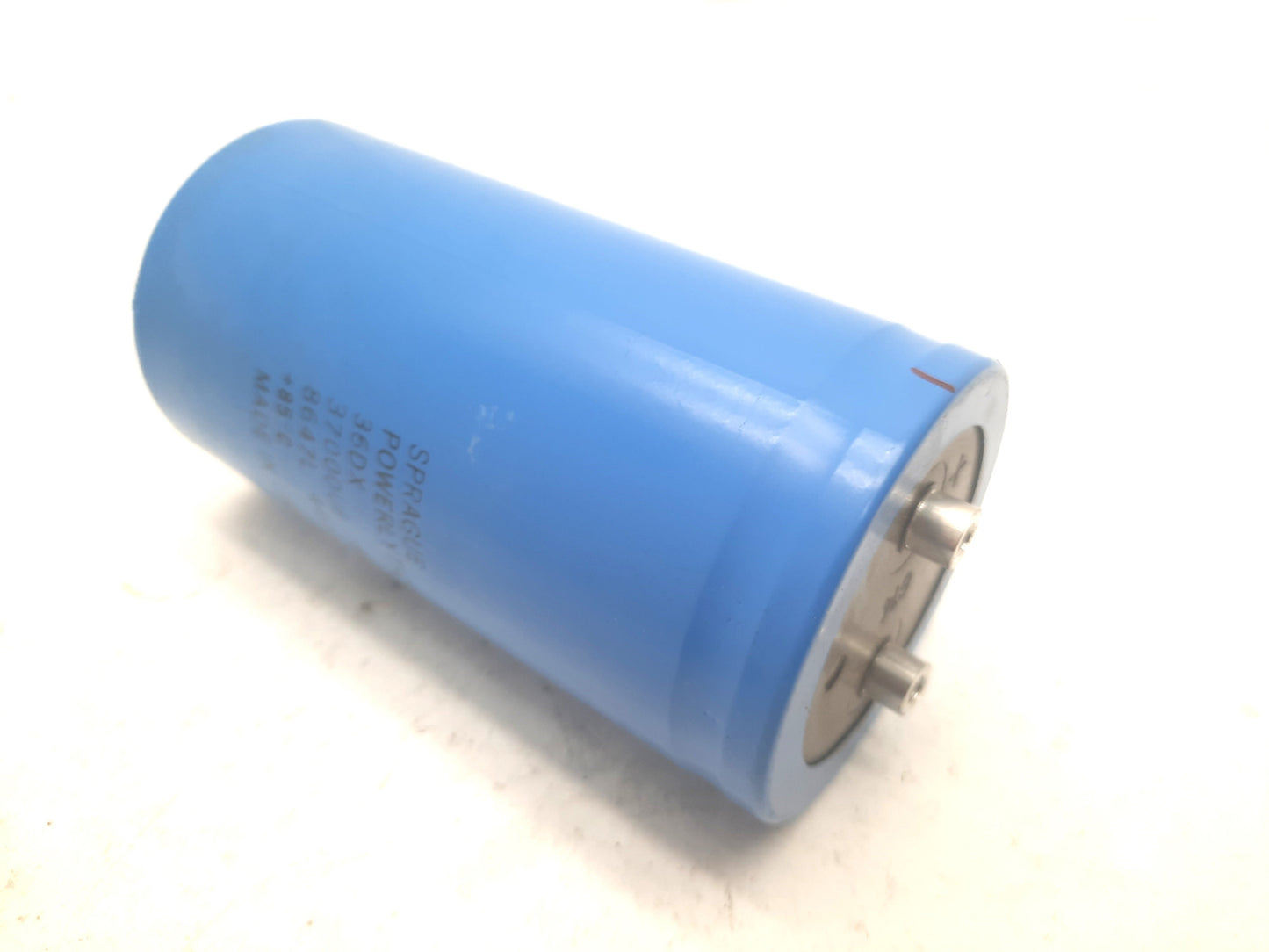 Used Sprague 37000UF Powerlytic Capacitor 36DX 75VDC 8647L 4401 +85°C