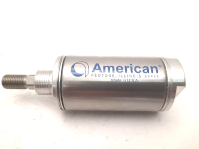 Used American 1500SNS-1.00 Single Acting Air Cylinder Bore: 1-1/2" Stroke: 1"
