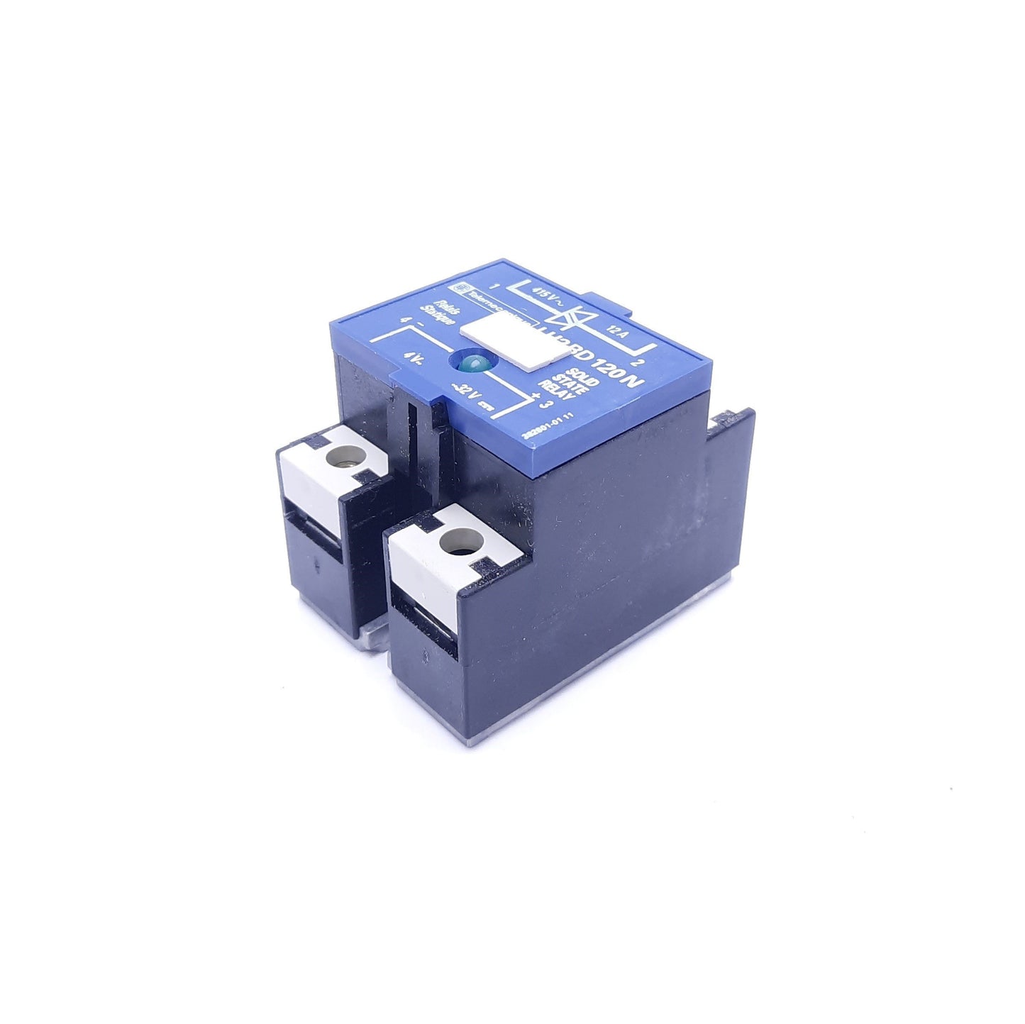 Used Telemecanique LH2 BD 120 N Solid State Relay, 4-32VDC Coil Voltage, 415VAC, 12A