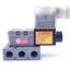 Used Numatics 031SA4000 Solenoid Valve With 237-572B Solenoid, 5 Port, 1/8" NPT