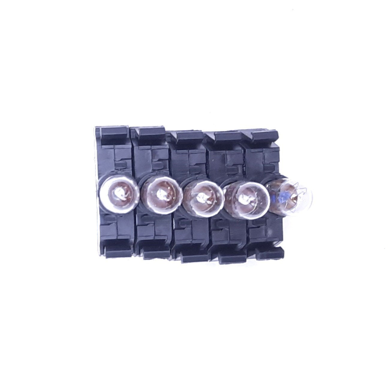 Used Lot of 5 Allen Bradley 800E-3D0 Series A Light Module Contact Blocks With Bulb