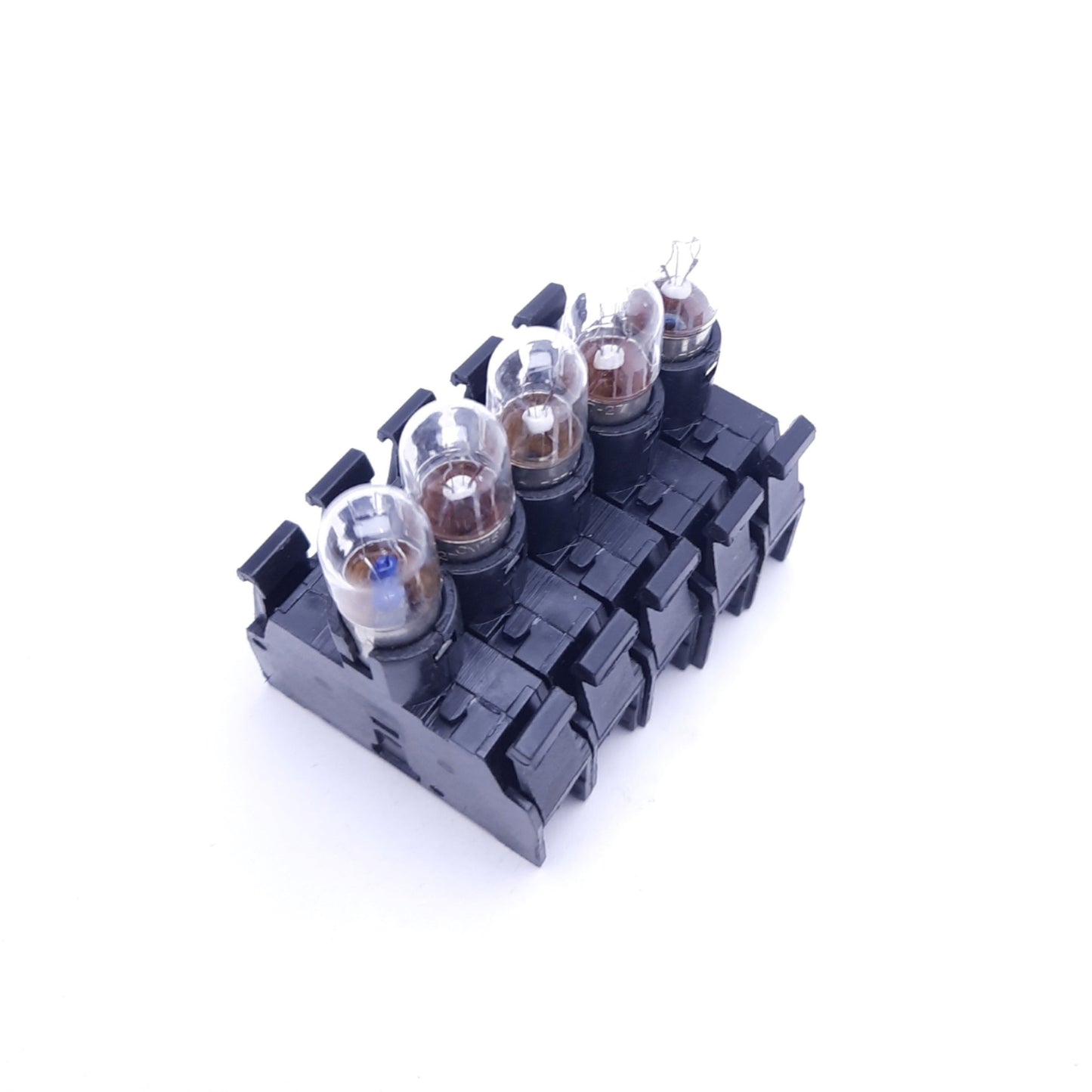Used Lot of 5 Allen Bradley 800E-3D0 Series A Light Module Contact Blocks With Bulb