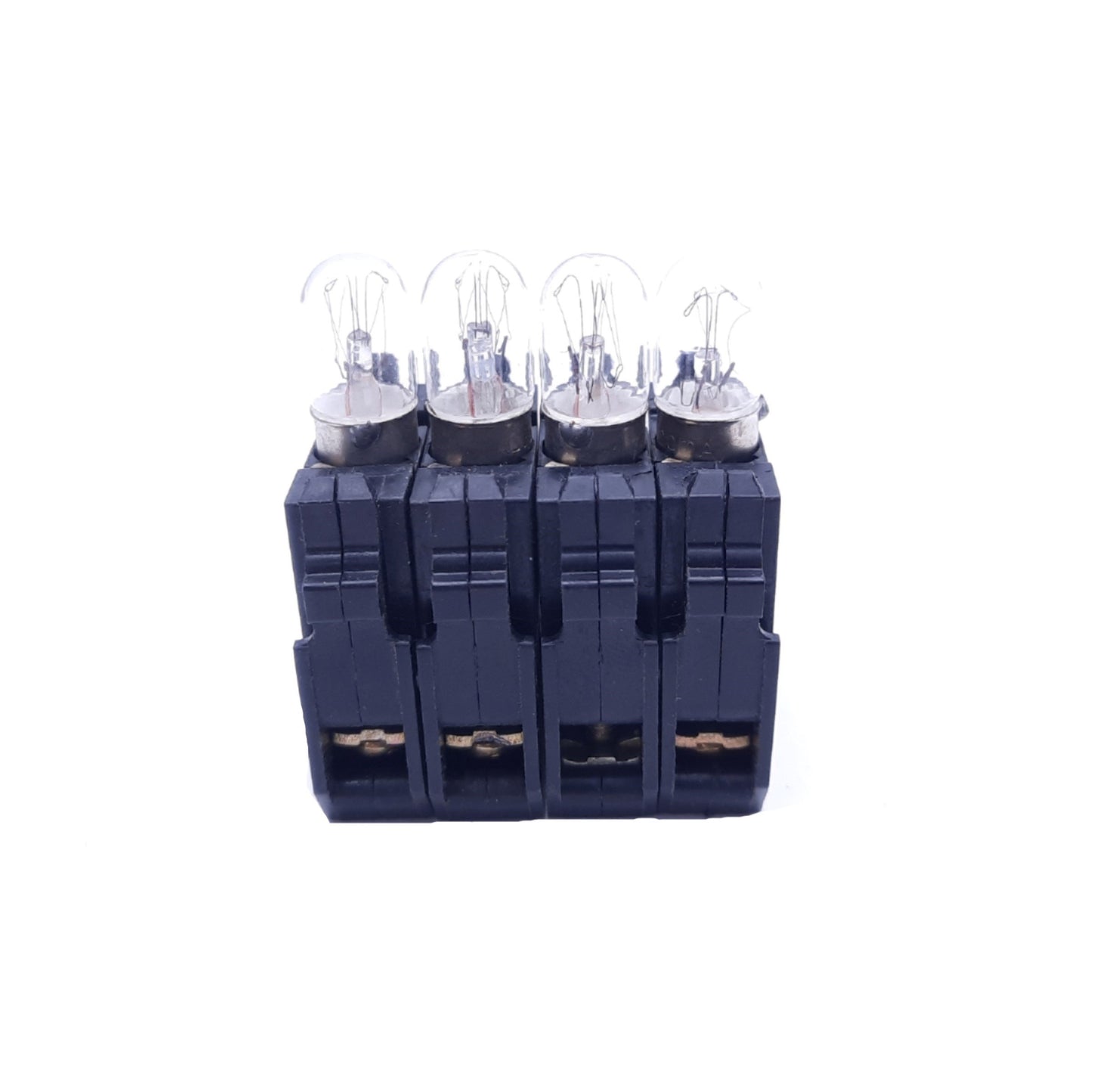 Used Lot of 4 Cutler-Hammer E22D Series A1 Light Module Contact Blocks, 250V, 1-3.5W