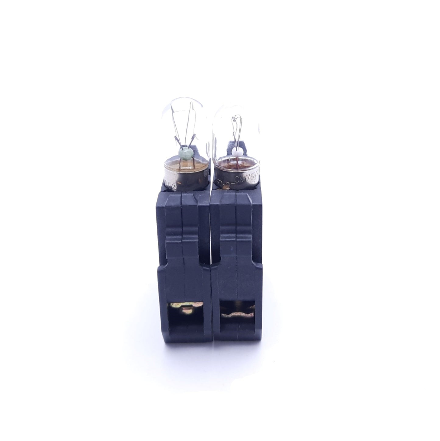 Used Lot of 2 Cutler Hammer E22D Series A2 Contact Block Light Modules, 250V, 1-3.5W