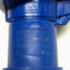 Used GEWISS GW62205 & GW60004 Plug and Socket, 3-Pin 2P+E (Ground), 250VAC 16A, Blue
