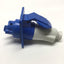 Used GEWISS GW62205 & GW60004 Plug and Socket, 3-Pin 2P+E (Ground), 250VAC 16A, Blue