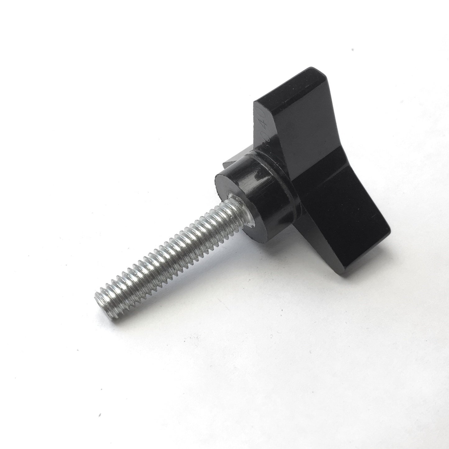 New – Open box Lot of 6 HDCo 3040 Black Three Arm Handle Knob Screw 5/16-18 Thread 1.5" Long