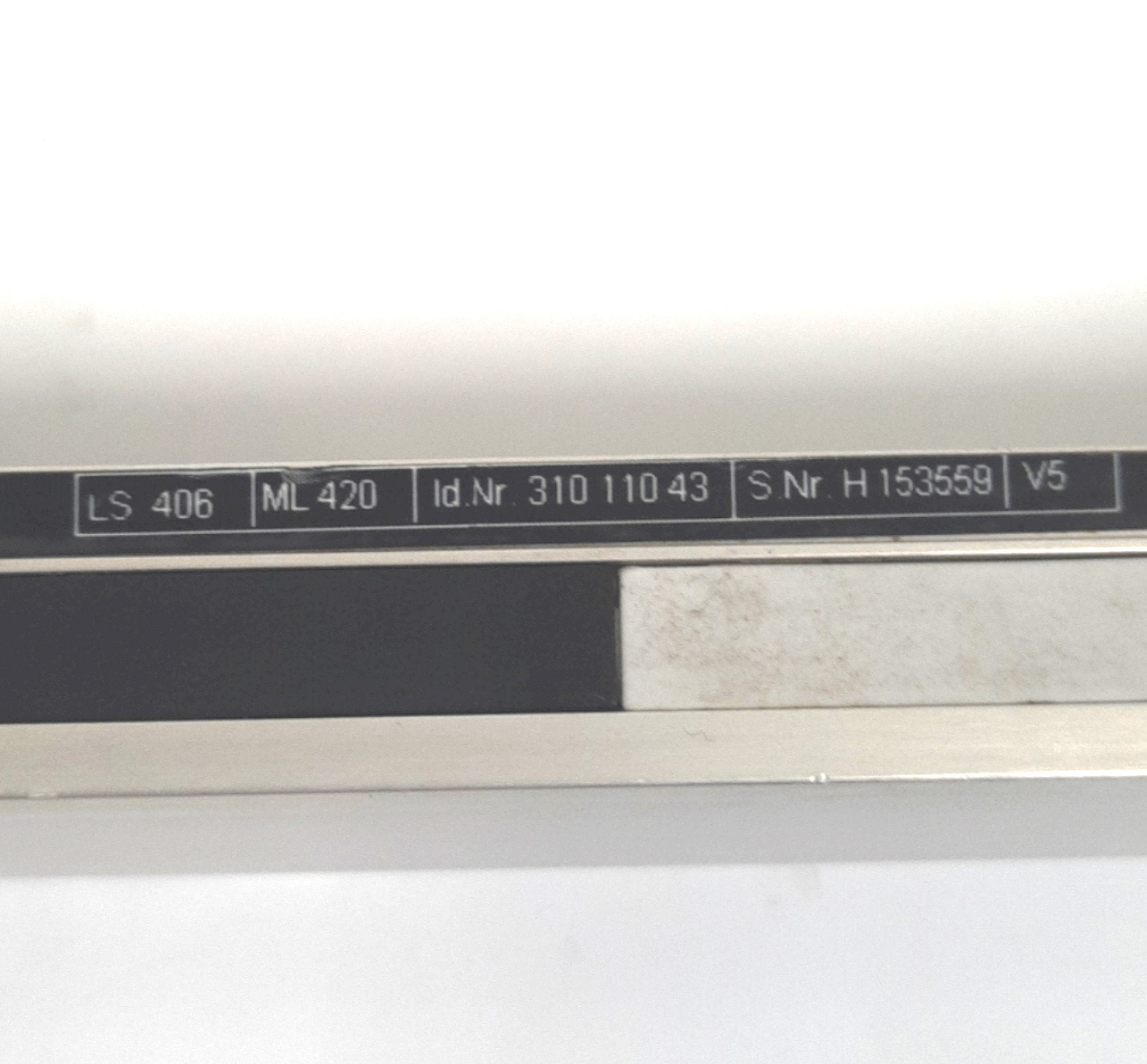 Heidenhain LS 406 Linear Encoder Measuring Length 420mm, 310 110