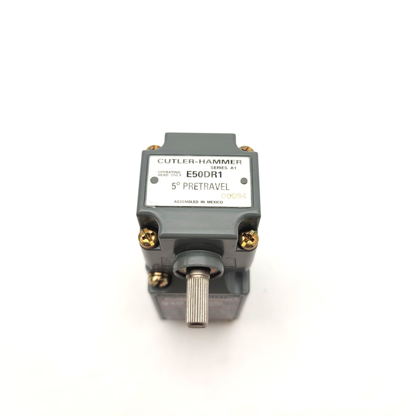 New – Open box Cutler-Hammer E50SBL Switch Body, E50RB Receptacle & E50DR1 Limit Switch