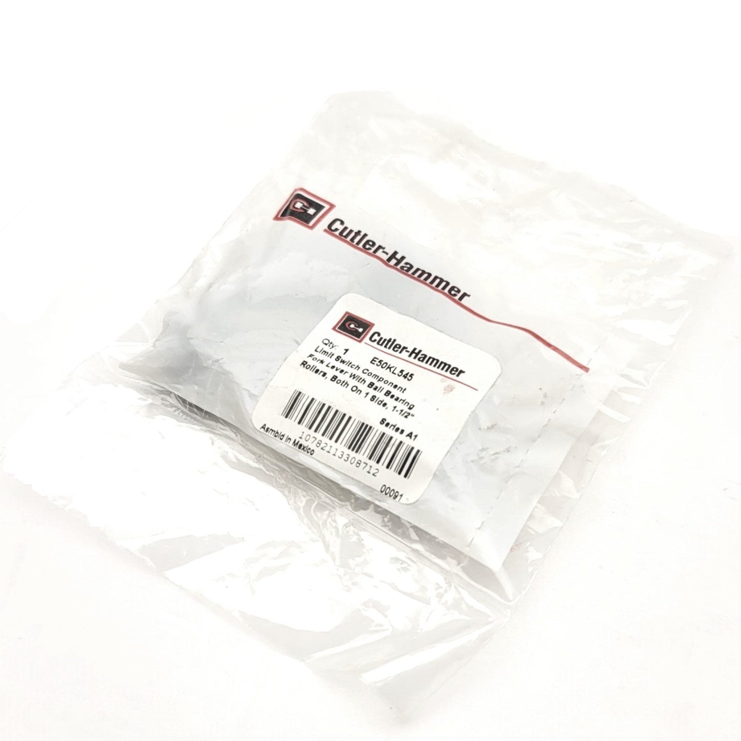 New Cutler-Hammer E50KL545 Limit Switch Fork Lever w/Ball Bearing Rollers 1-1/2"