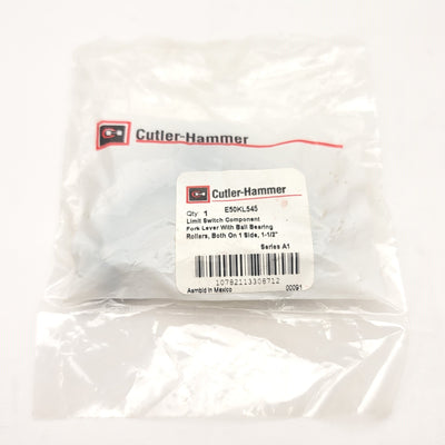 New Cutler-Hammer E50KL545 Limit Switch Fork Lever w/Ball Bearing Rollers 1-1/2"