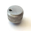 Used Lot of 6 Aluminum Knurled Adjustment Knobs, 1-1/4" Diameter, 3/8-16 Thread