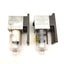Used Lot of 2 Numatrol II 215-219A Pneumatic Filter, 150psi Max, Ports: 1/8"NPT