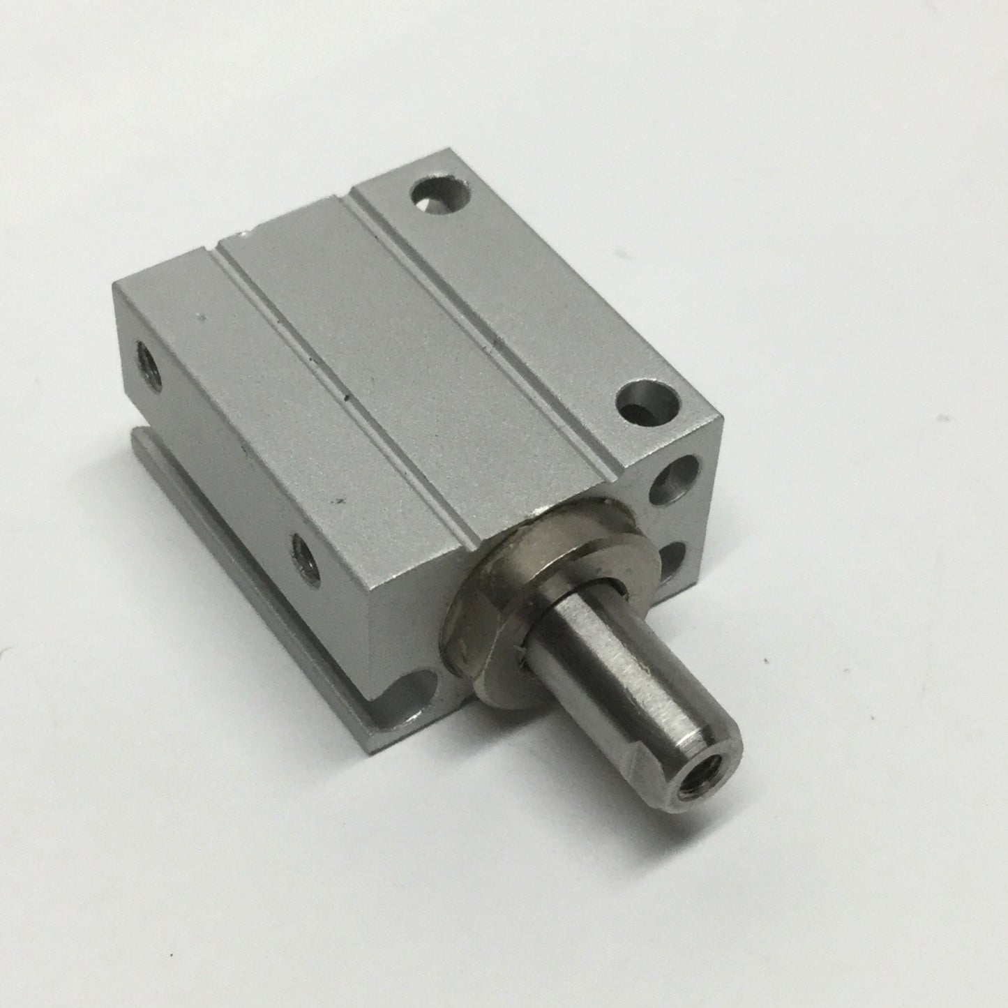 Used SMC CDUJB10-8D Mini Free-Mount Cylinder, 10mm Bore, 8mm Stroke, 0.7MPa M3 Ports