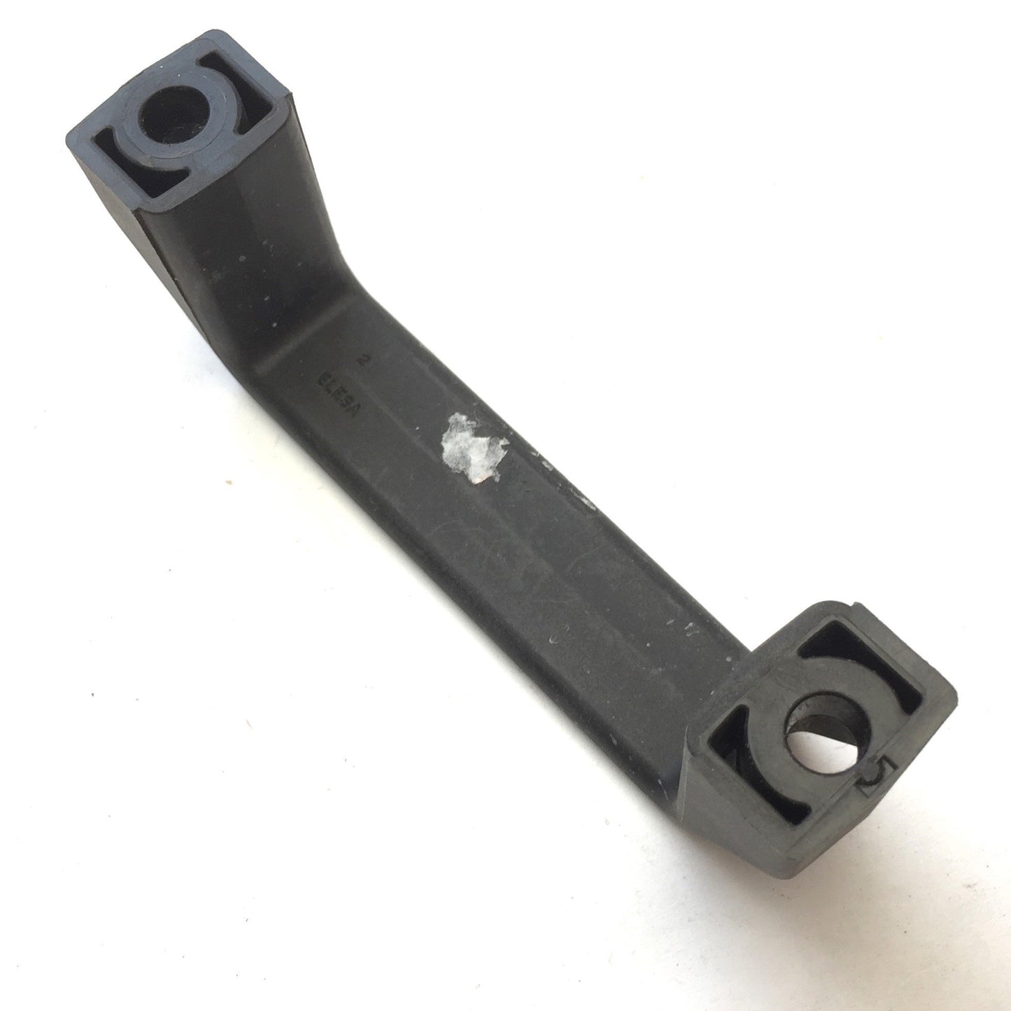 Used Lot of 29 Elesa 37001 Black Matte Plastic Pull Handle 3.68" Center, 0.83" Wide