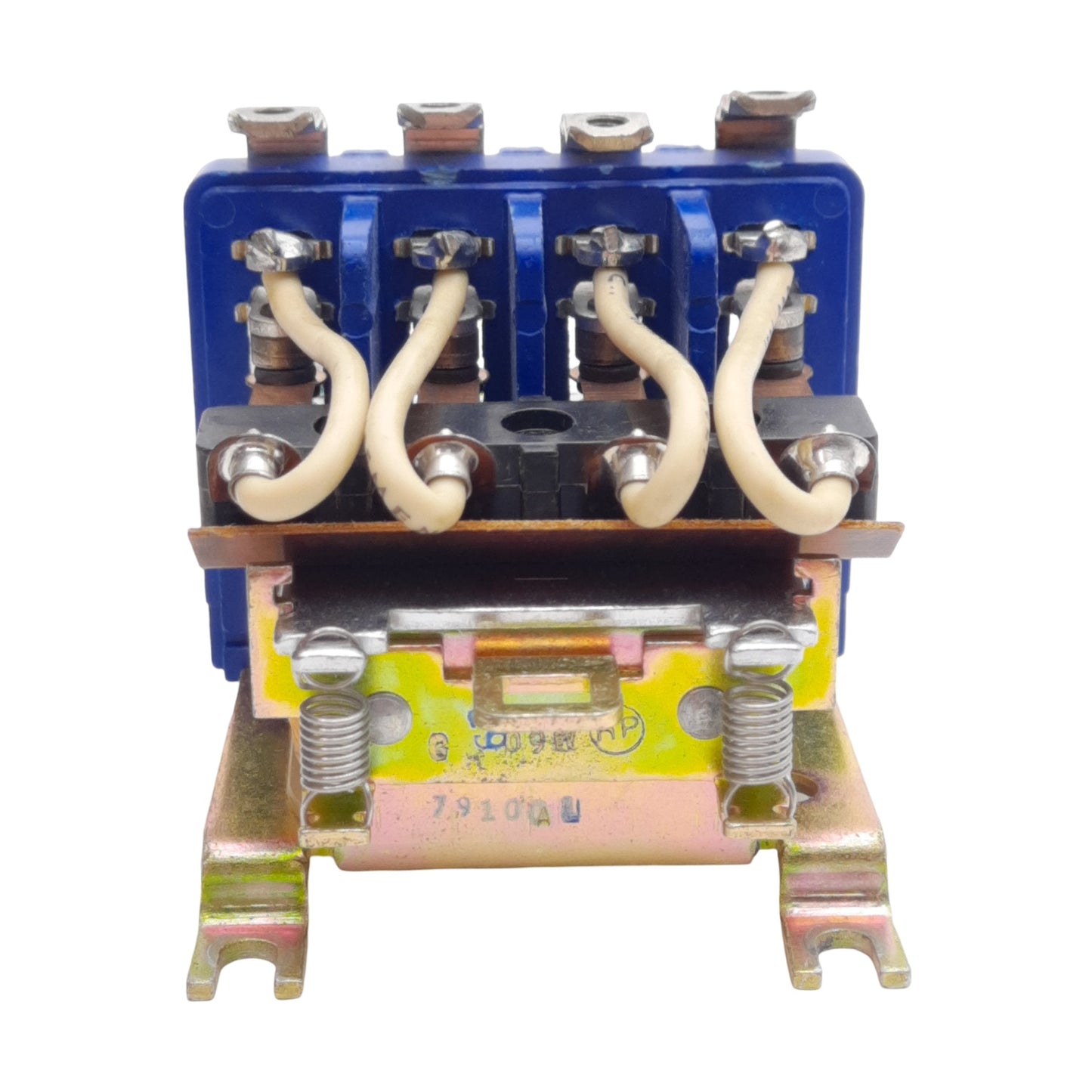 Used Potter and Brumfield PM17AY Electromechanical Relay, 120VAC Coil Voltage, 4PDT