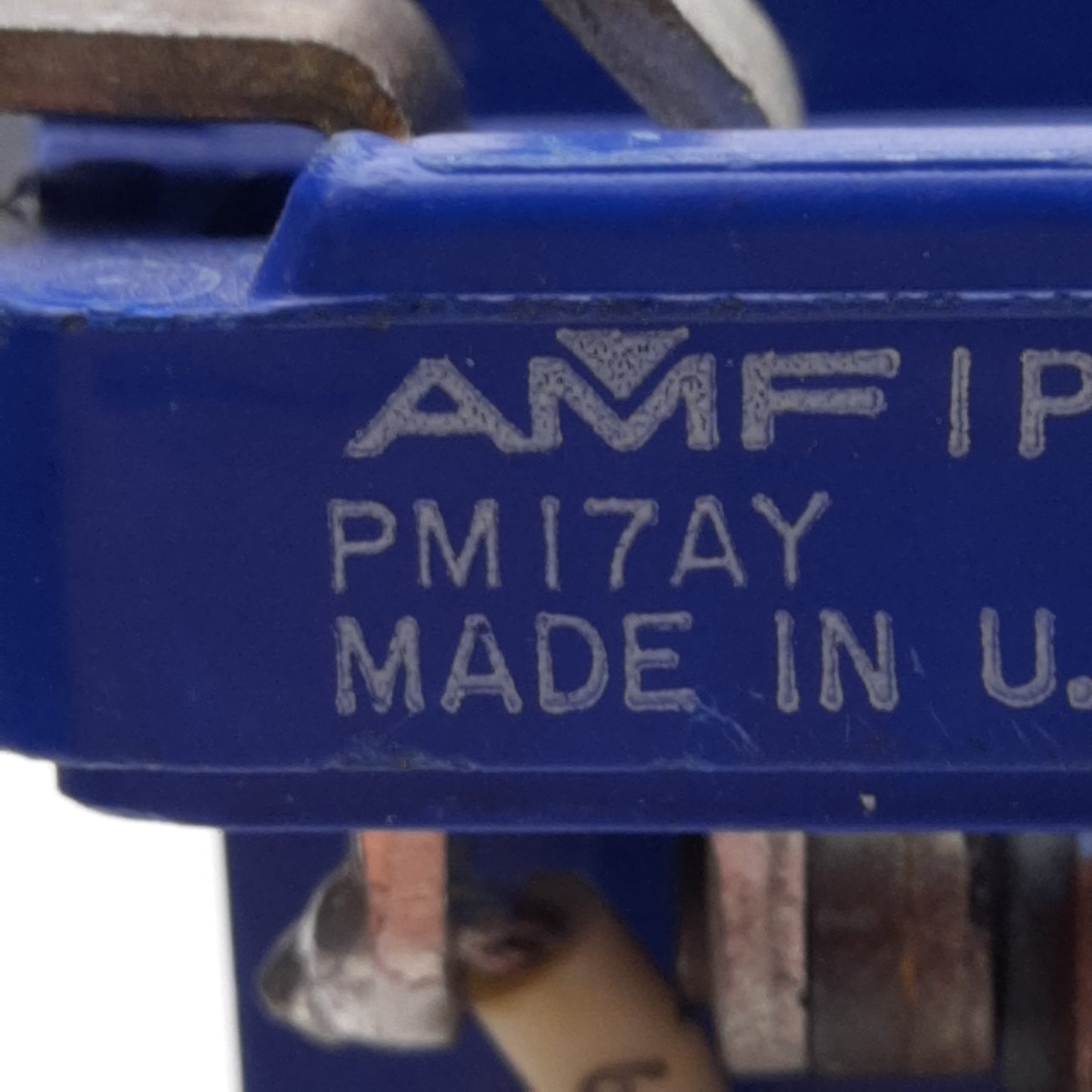 Used Potter and Brumfield PM17AY Electromechanical Relay, 120VAC Coil Voltage, 4PDT