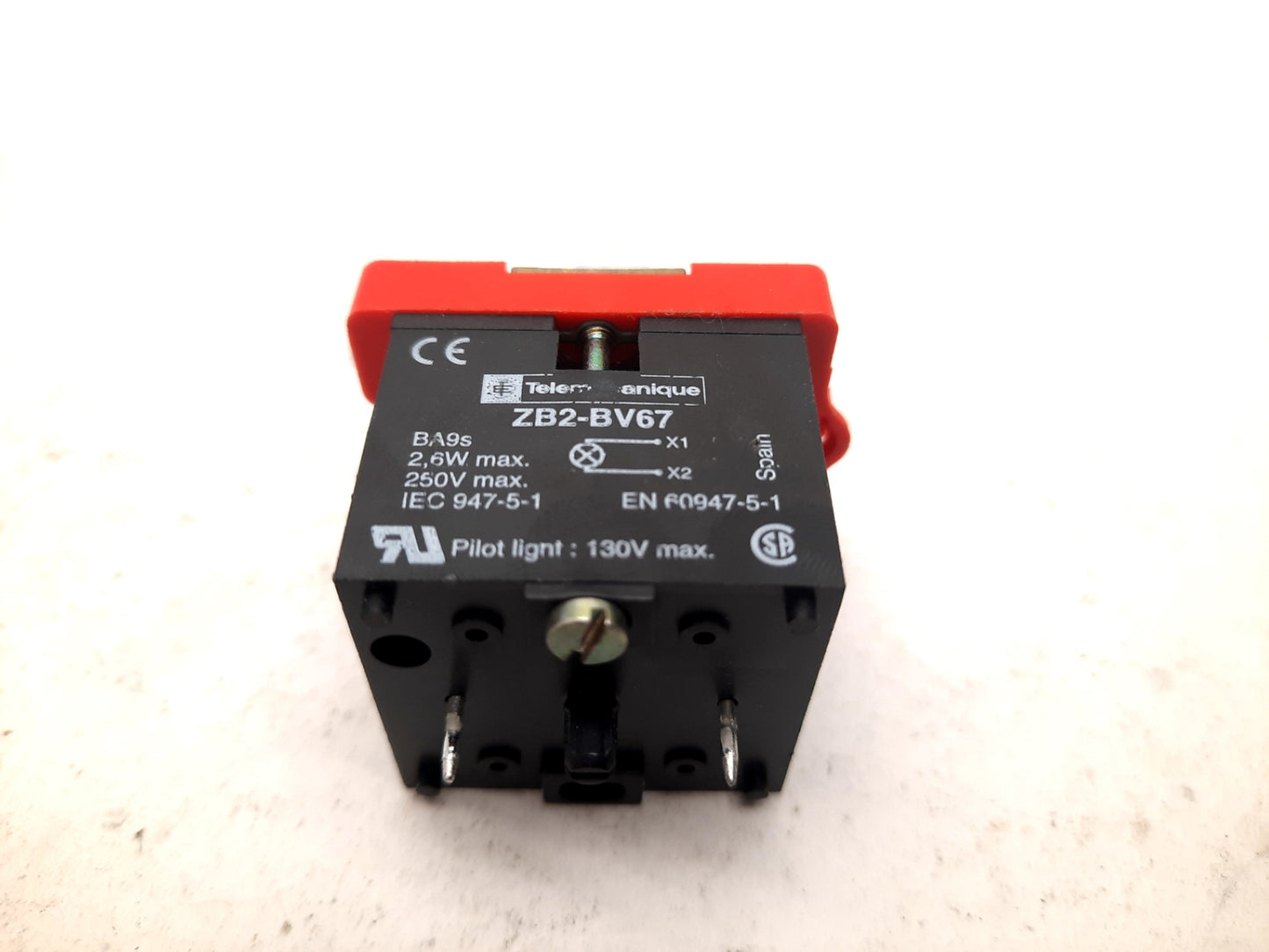 Used Schneider Telemecanique ZB2-BW067 Pilot Light Pins