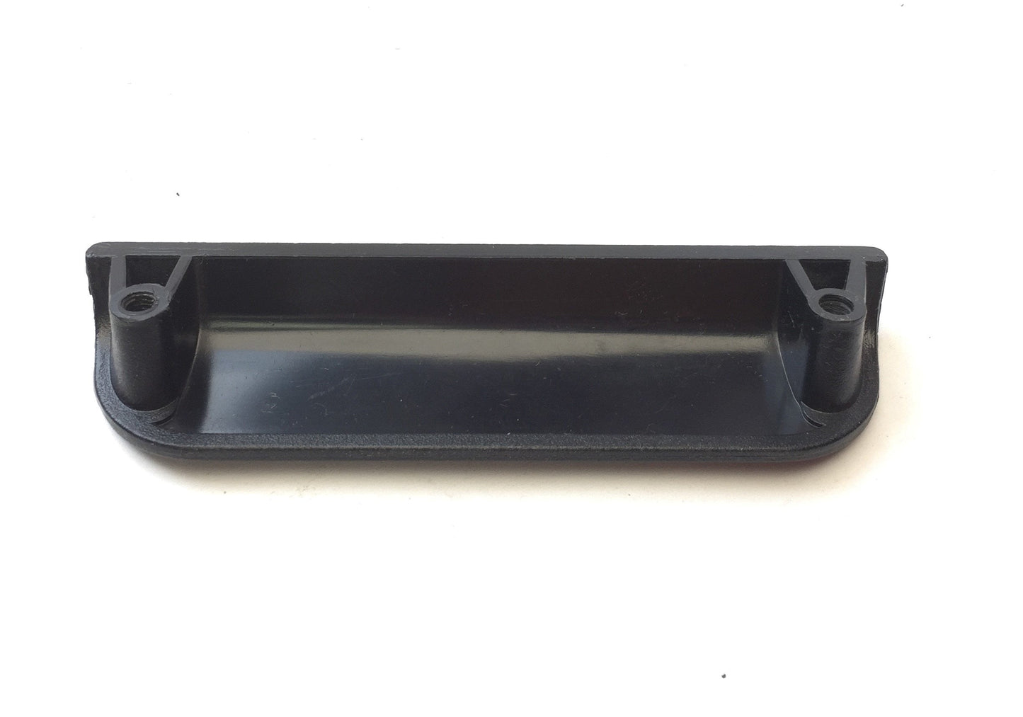 Used Lot of 42 Black Plastic Drawer Cabinet Pull Handle, 101mm Center, Thread: 10-32