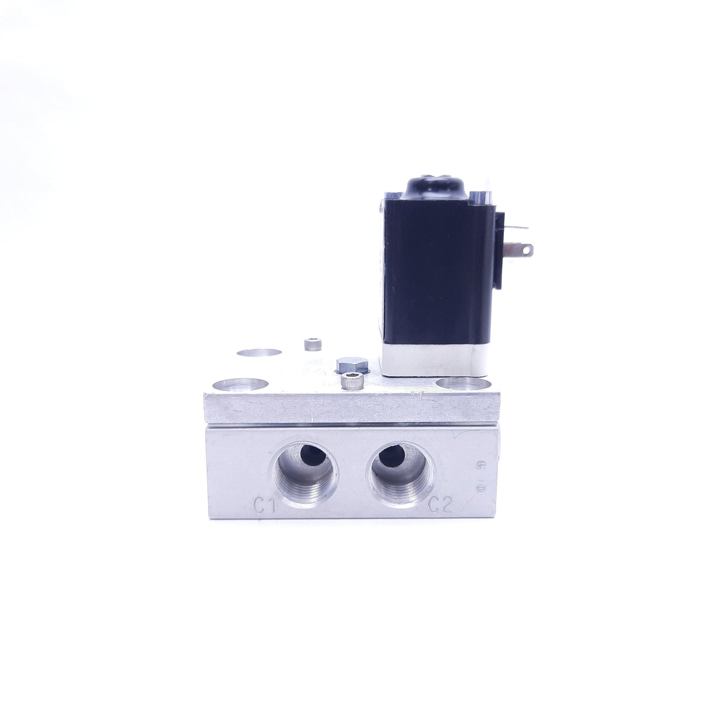 Used Humphrey 42E1-LW 39 24VDC Solenoid With 2 1/4" Valve, 3/8" NPT, 1/4" NPT Ports