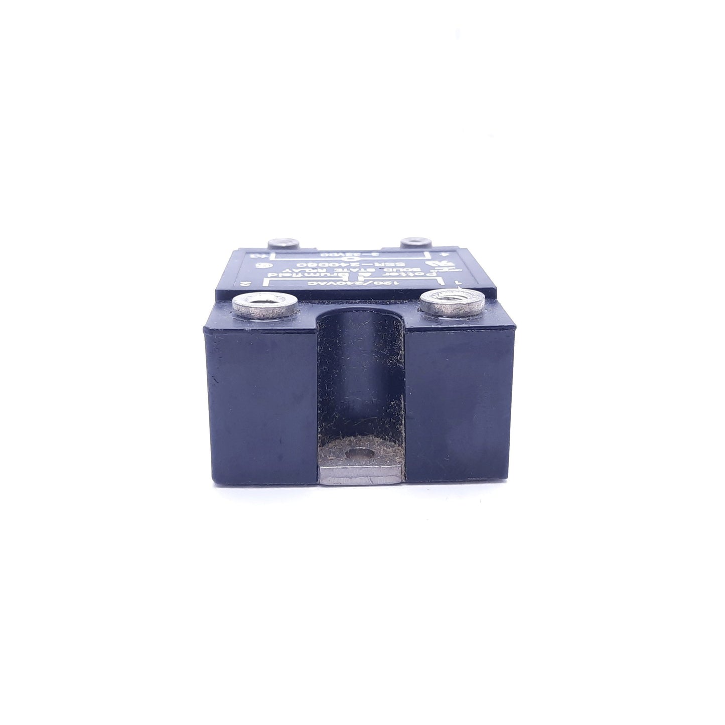 Used Potter and Brumfield SSR-240D80 Solid State Relay, 3-32 VDC In, 120/240 VAC Out