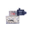 Used Numatics 031SA415E 150 PSIG Solenoid Valve & Base With 236-115B Solenoid, 24 VDC