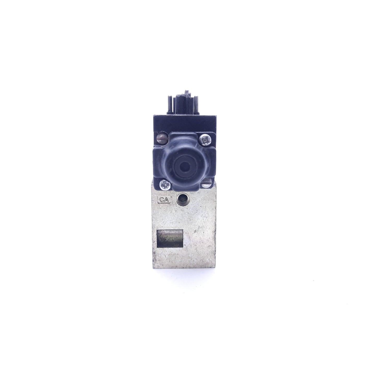 Used Numatics 031SA415E 150 PSIG Solenoid Valve & Base With 236-115B Solenoid, 24 VDC