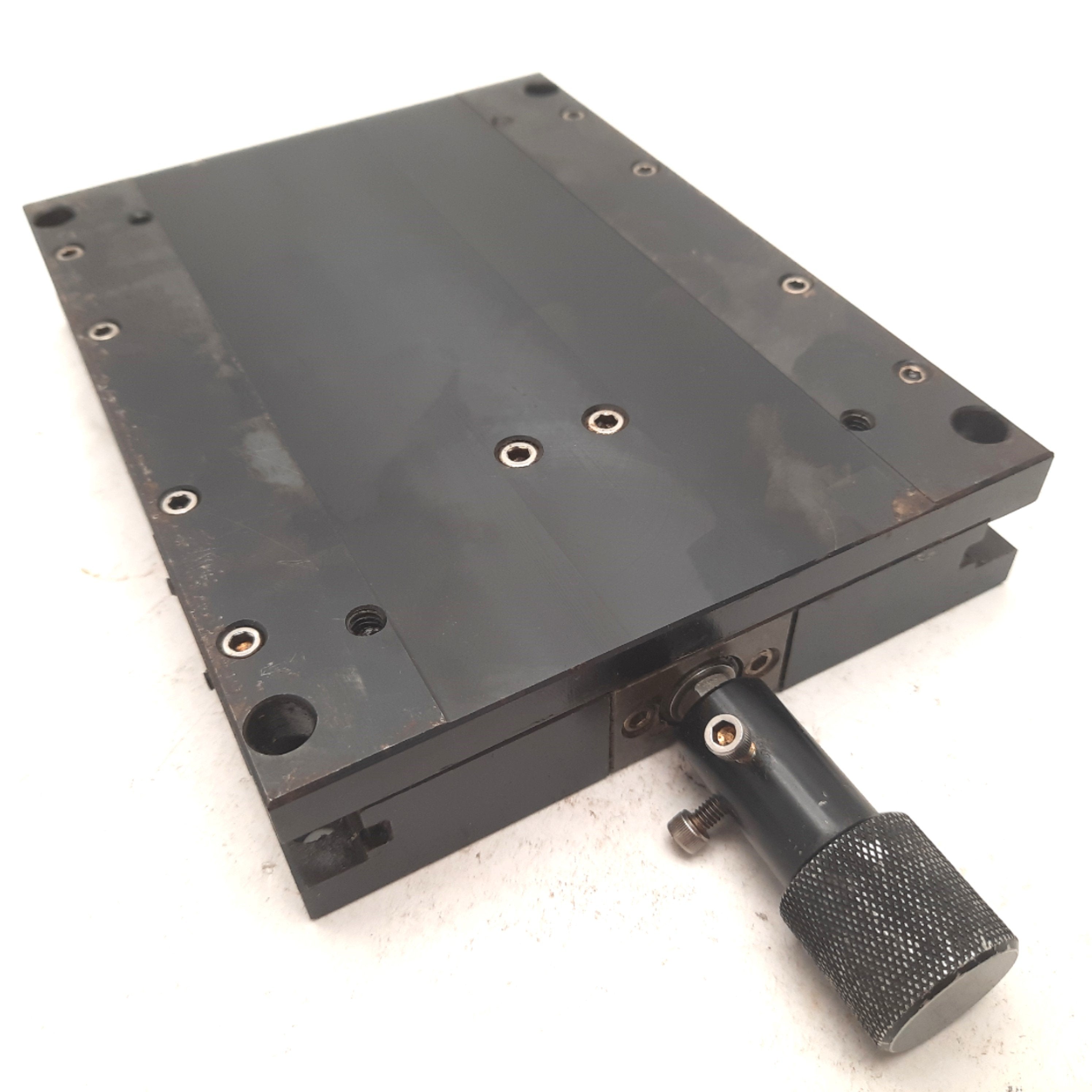 Steel Linear Slide Table, Manual Positioner , Dimensions: 8