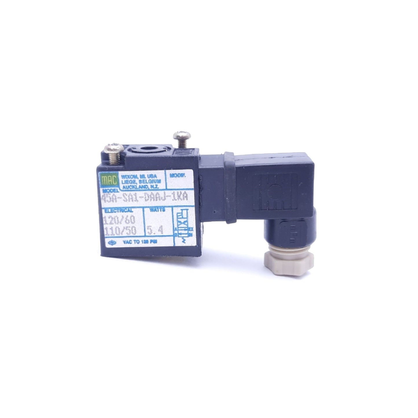 Used MAC Solenoid Bank (x4)45A-SA1-DAAJ-1KA (x2)35A-AAA-DAAA-1BA (x2)45A-SA2-DDAC-2MA
