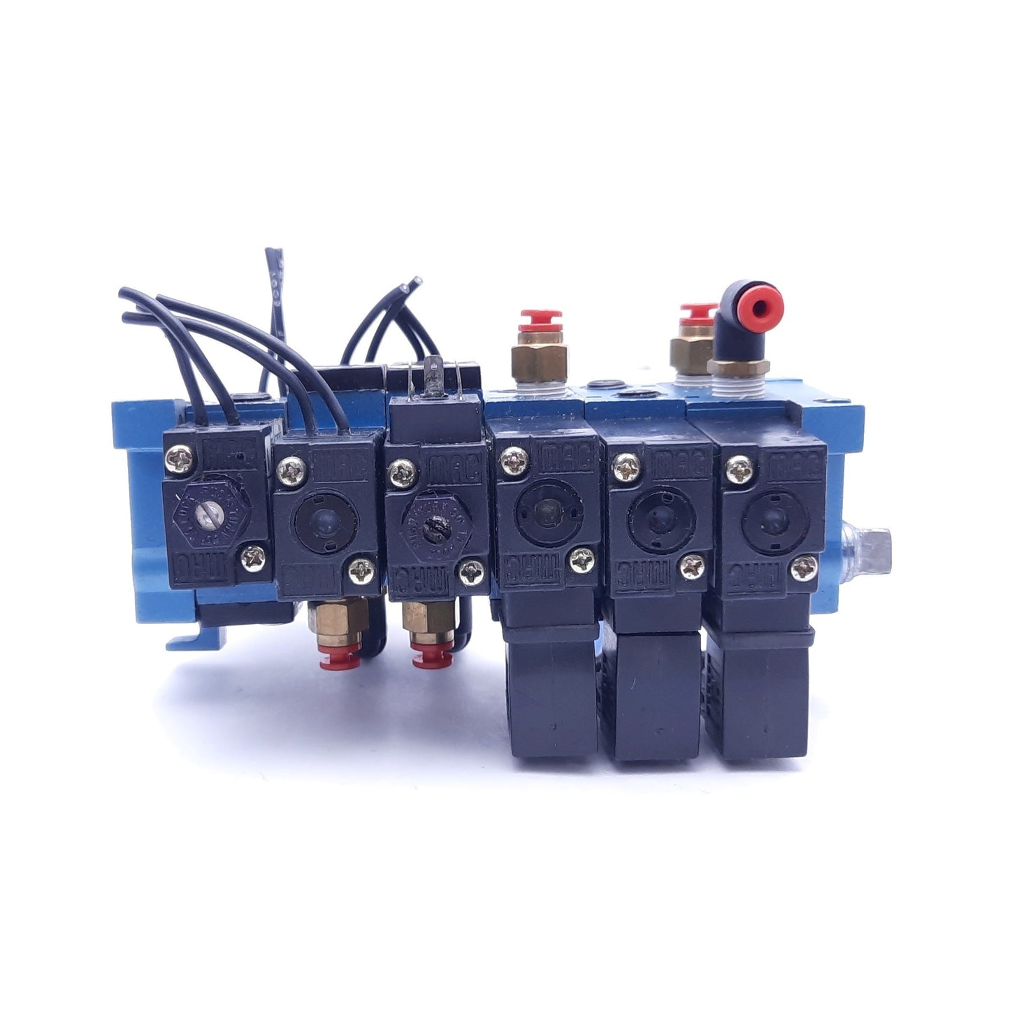 Used MAC Solenoid Bank (x4)45A-SA1-DAAJ-1KA (x2)35A-AAA-DAAA-1BA (x2)45A-SA2-DDAC-2MA