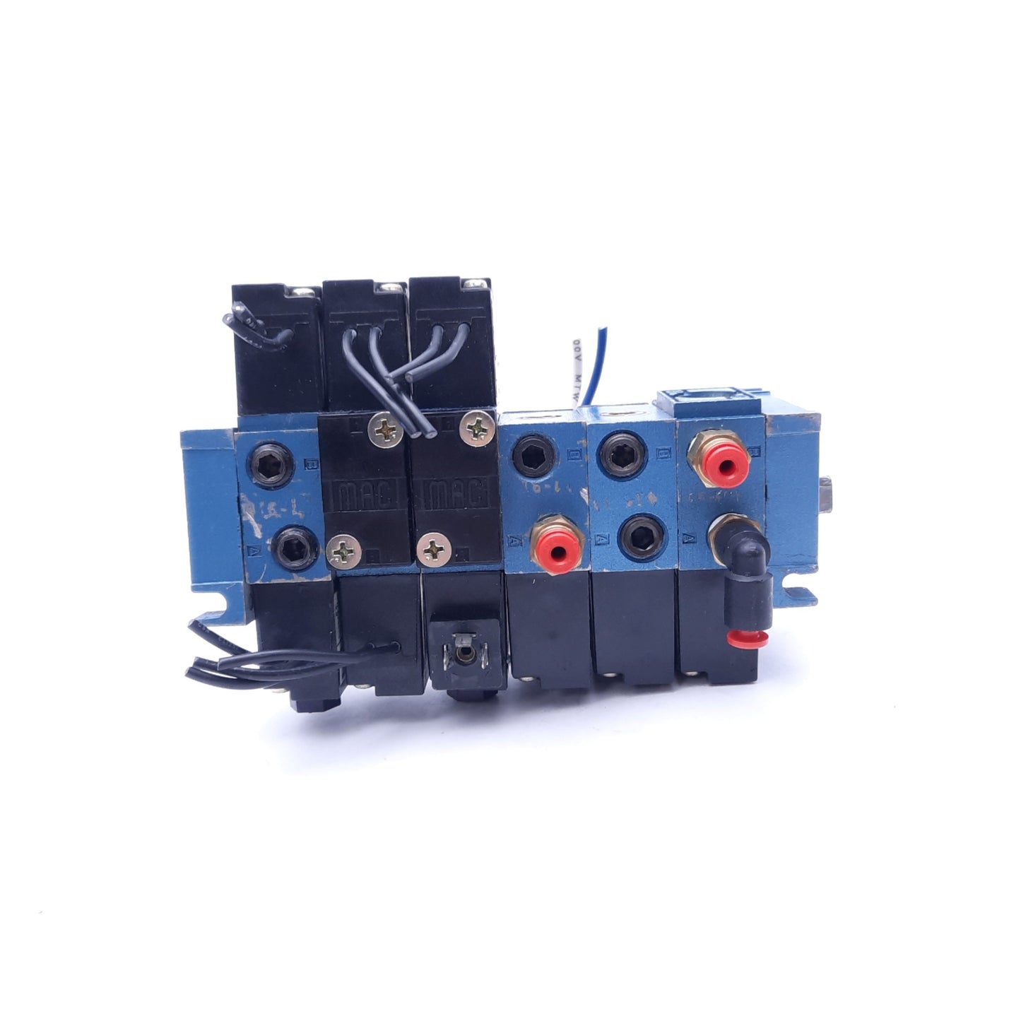 Used MAC Solenoid Bank (x4)45A-SA1-DAAJ-1KA (x2)35A-AAA-DAAA-1BA (x2)45A-SA2-DDAC-2MA