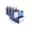 Used Bank Of (3) Mac 45A-L00-DDAJ-1JM Solenoid Valves, 4 Port Manifold, 24VDC, 120PSI