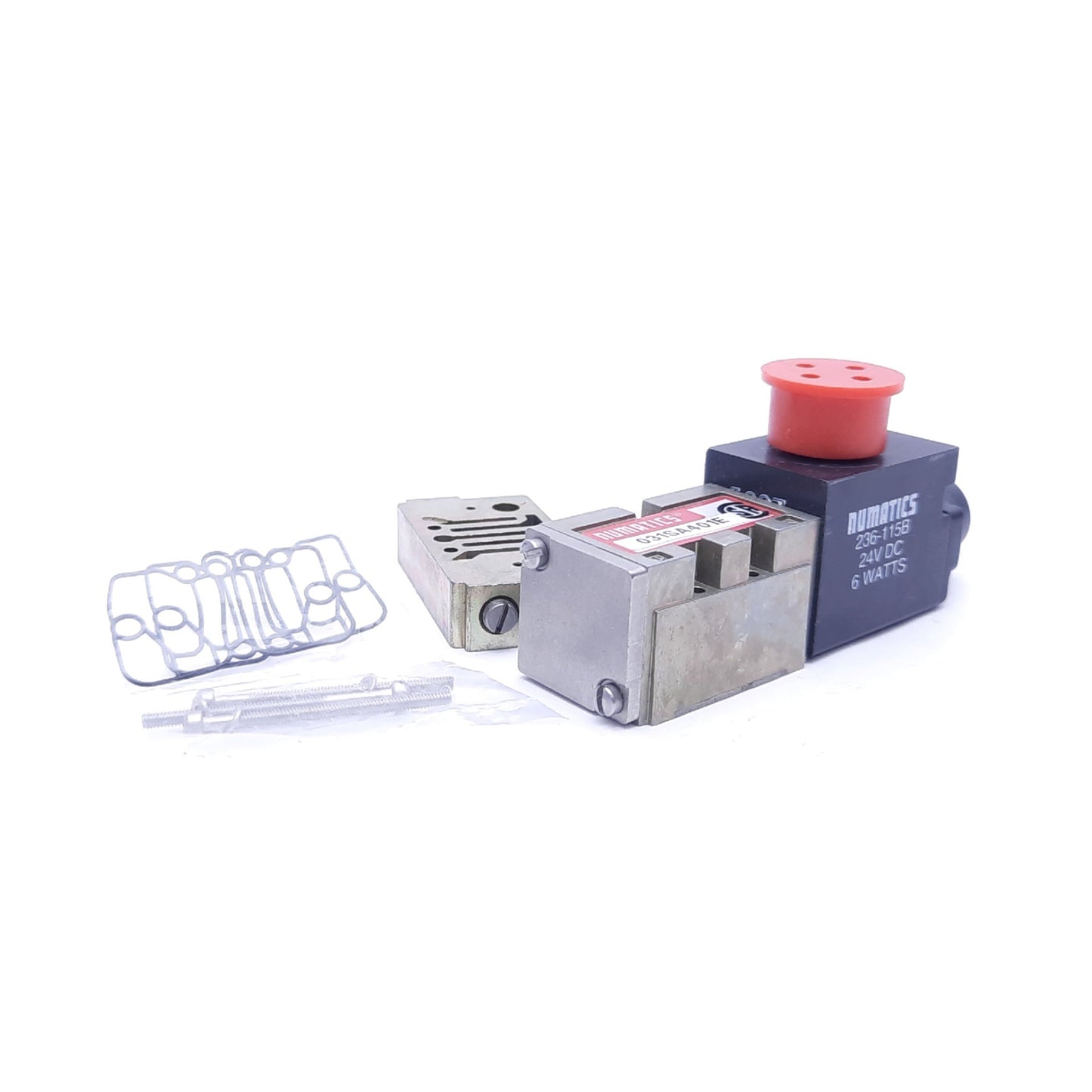 New – Open box Numatics 031SA401E Solenoid Valve, Voltage 24 VDC, Pressure 150 PSIG, Watts 6 W