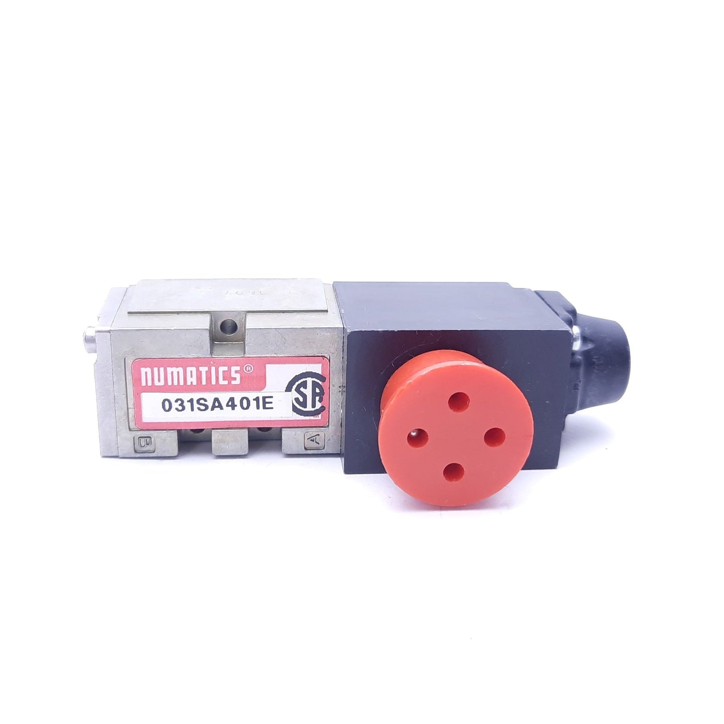 New – Open box Numatics 031SA401E Solenoid Valve, Voltage 24 VDC, Pressure 150 PSIG, Watts 6 W
