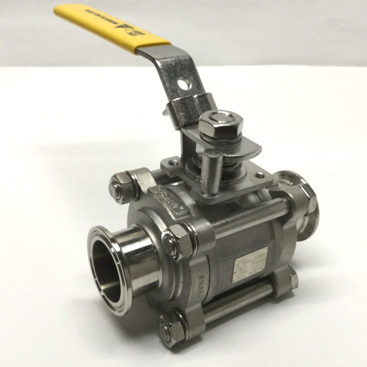 Used Modentic V-258TC Stainless Steel CF8M Sanitary Fitting Ball Valve DN40 1-1/2"