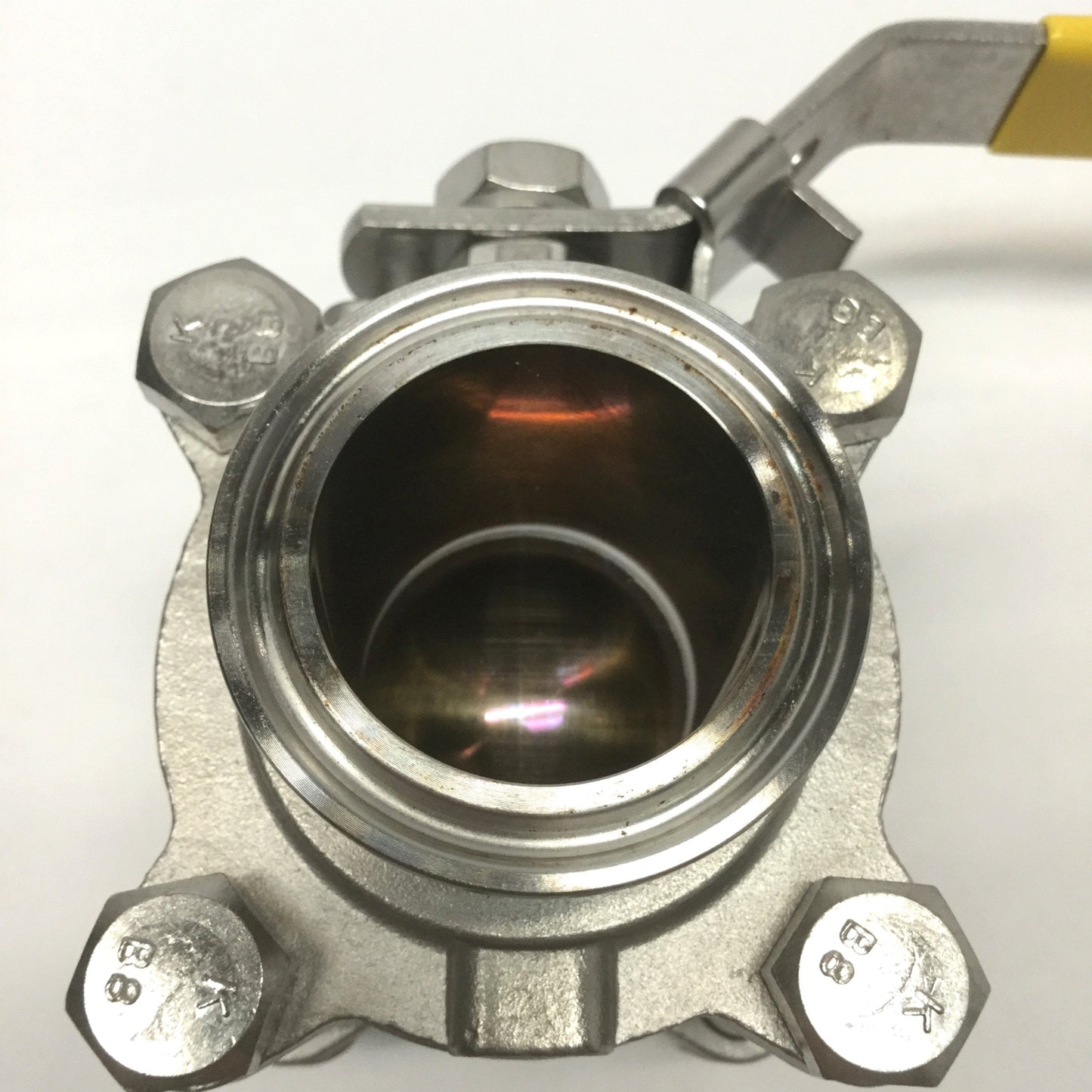 Used Modentic V-258TC Stainless Steel CF8M Sanitary Fitting Ball Valve DN40 1-1/2"