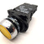 Used Allen Bradley Yellow Push Button 800F-X20D Ser A Contacts 2x NO 690V 10A 4KV