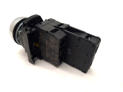 Used Allen Bradley Yellow Push Button 800F-X20D Ser A Contacts 2x NO 690V 10A 4KV