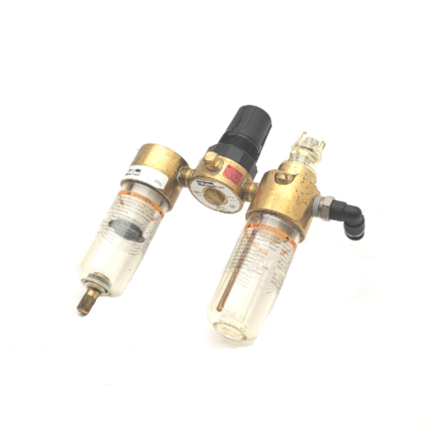Used Parker Watts L509-02AX33 R364-02C F503-02AHX33 Filter Regulator Assembly, 125psi