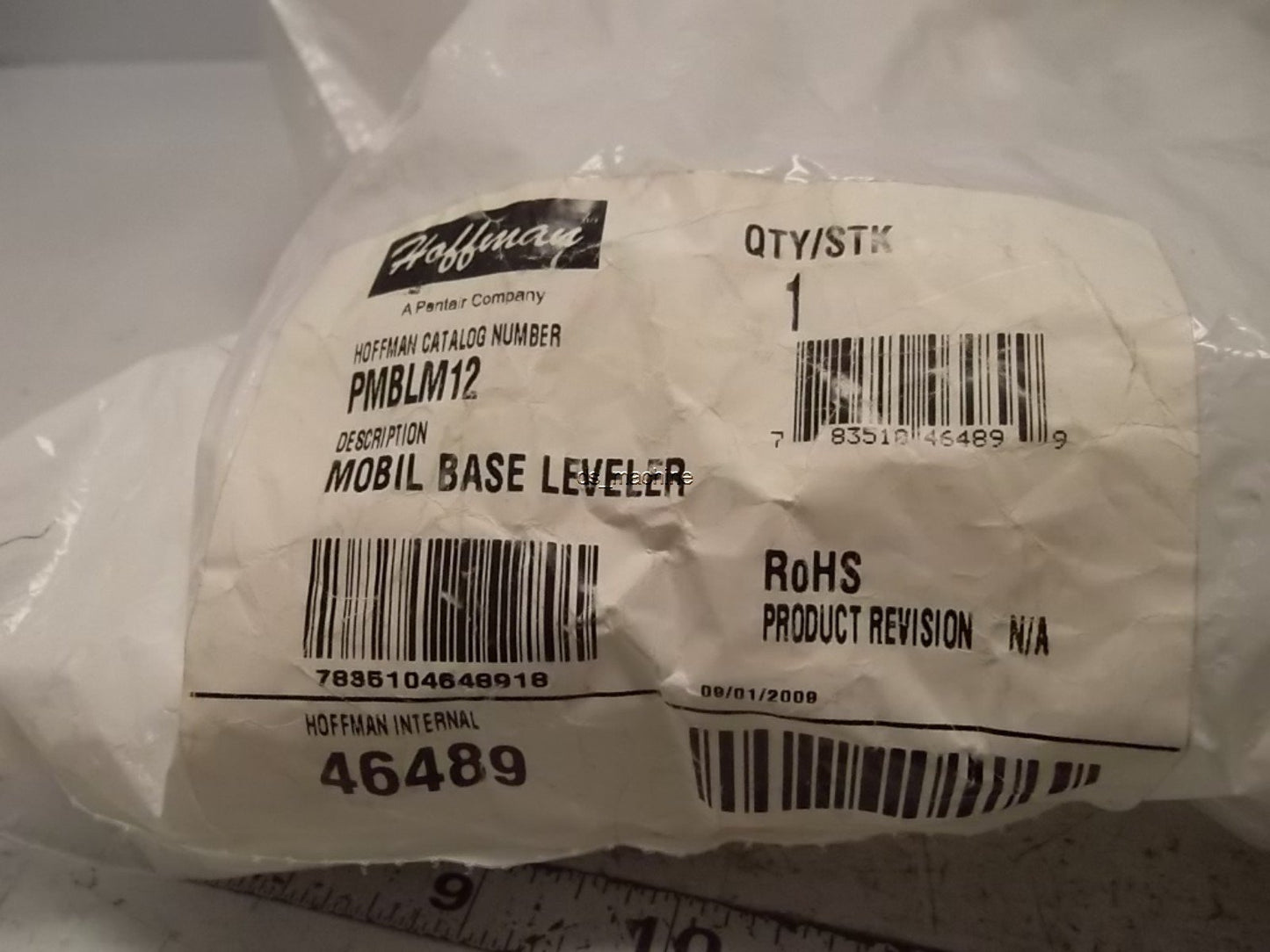 New Hoffman PMBLM12 Mobile Base Leveler Kit