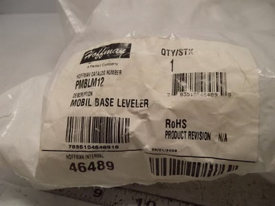 New Hoffman PMBLM12 Mobile Base Leveler Kit