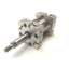 Used Bimba FS-040.375-MMTEE0.5 Square Flat-1 Cylinder, Bore: 0.75", Stroke: 0.375"