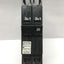 Used Allen Bradley 1492-MCAA2H20 Branch Circuit Breaker, 2-Pole, 20A 240VAC, DIN Rail