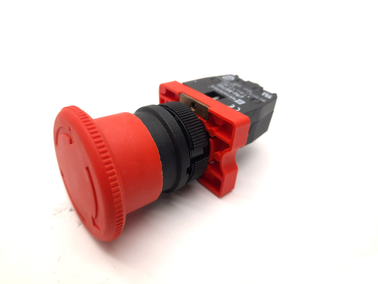 Used Schneider Telemecanique E-Stop Push Button ZB2-BE702 Contact NC Circuit Board