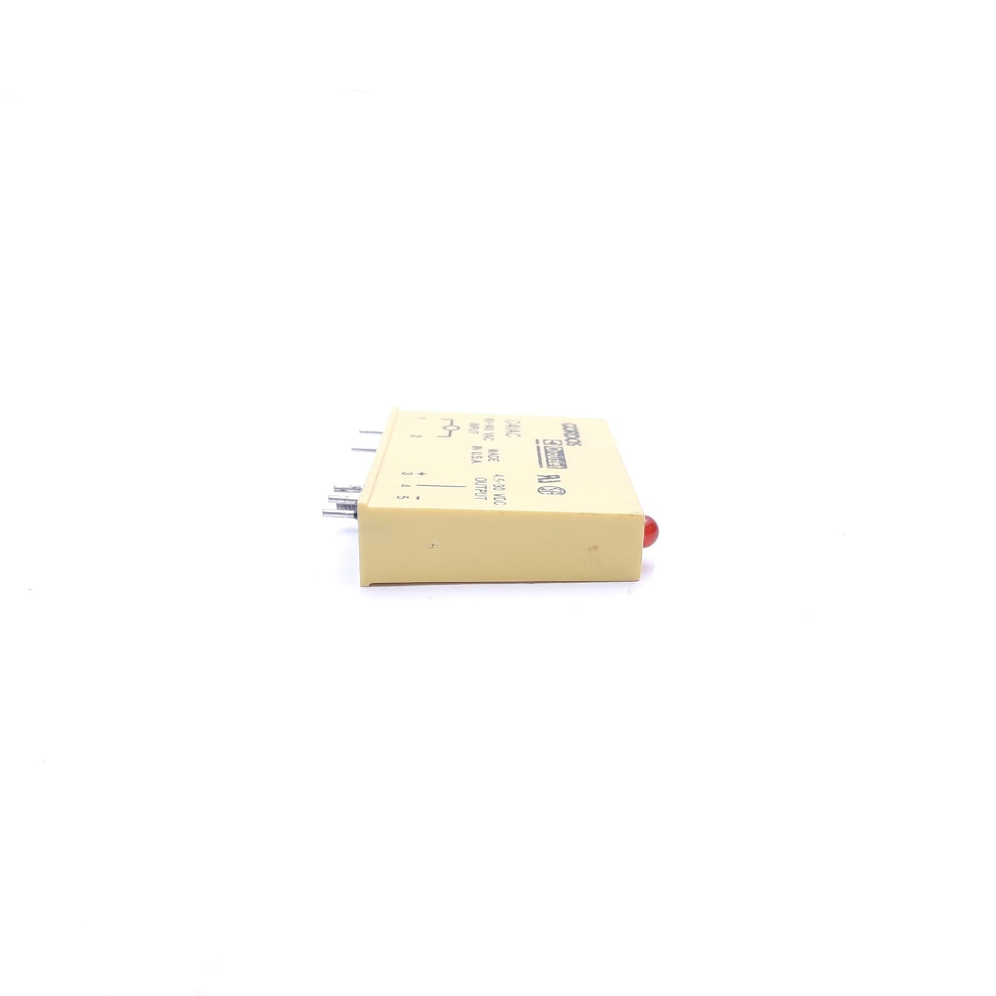 Used Gordos Crouzet C4IAC Solid State Relay, 90-140 VAC Input, 4.5-30 VDC Output