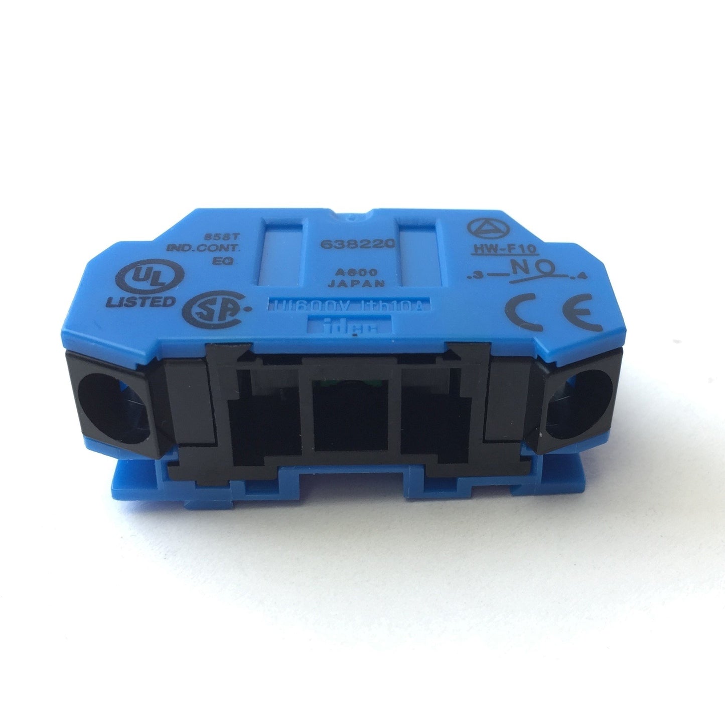 New – Open box Lot of 5 Idec HW-F10 Normally Open Switch Contact Blocks, SPST-NO, 600V 10A