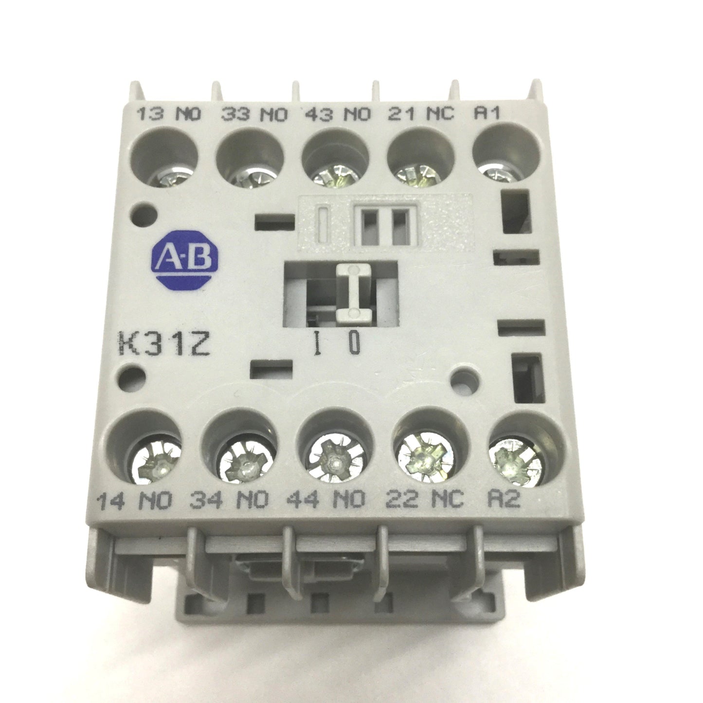 Used Allen Bradley 700-K31Z-DJ Control Relay 4-Pole, 3NO-1NC, 24VDC Coil, 600VAC 10A