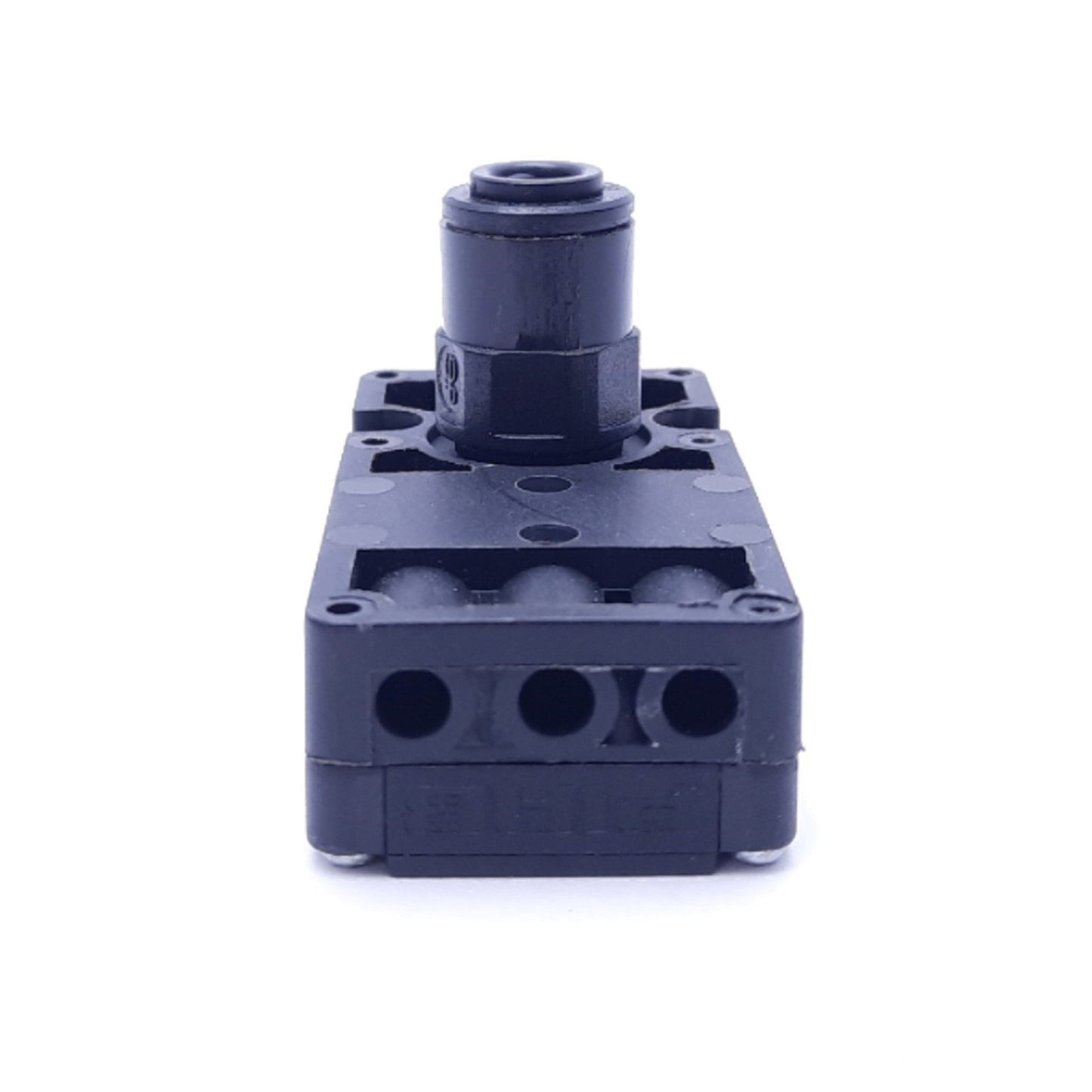 Used PIAB X10-32.01.084 Vacuum Pump, 18in-Hg, 87 PSI/0.6 MPa, 1/8" NPT & 10-32 Ports